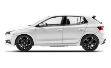 Fabia IV 1:43 biały Moon